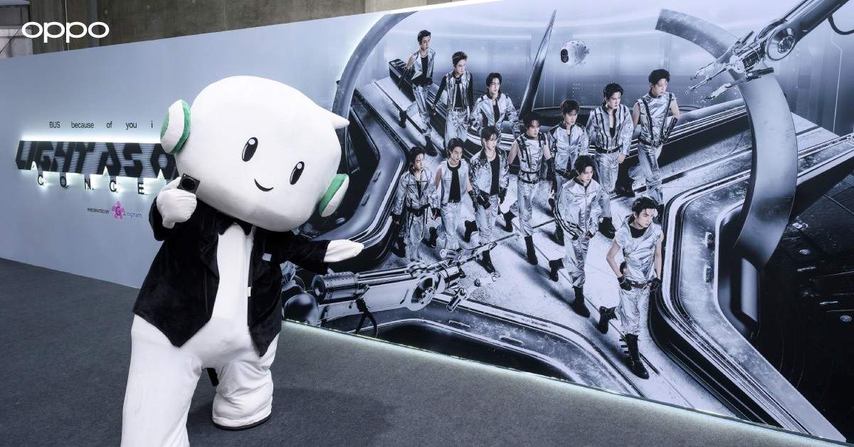 OPPO Find X9 Ultra สมาร์ตโฟนซูมดีทุกคอนเสิร์ต BUS LIGHT AS ONE